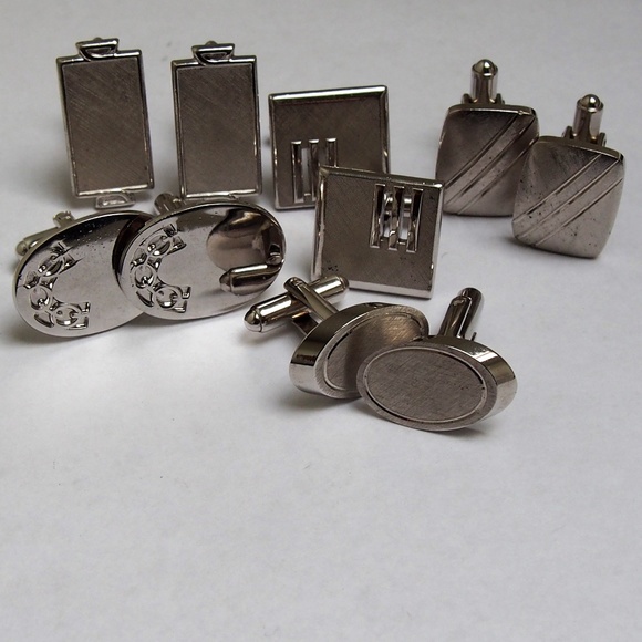 Vintage Other - 5 VTG Cufflink Bundle! Shields Swank Flex-Let !
